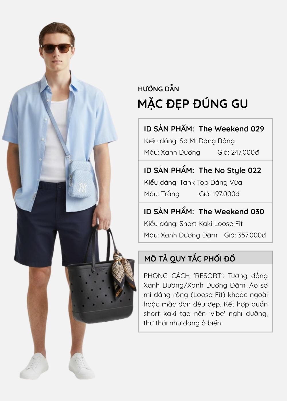 Áo Sơ Mi Tay Ngắn Thoáng Khí Ít Nhăn The Weekend 029 Xanh Dương