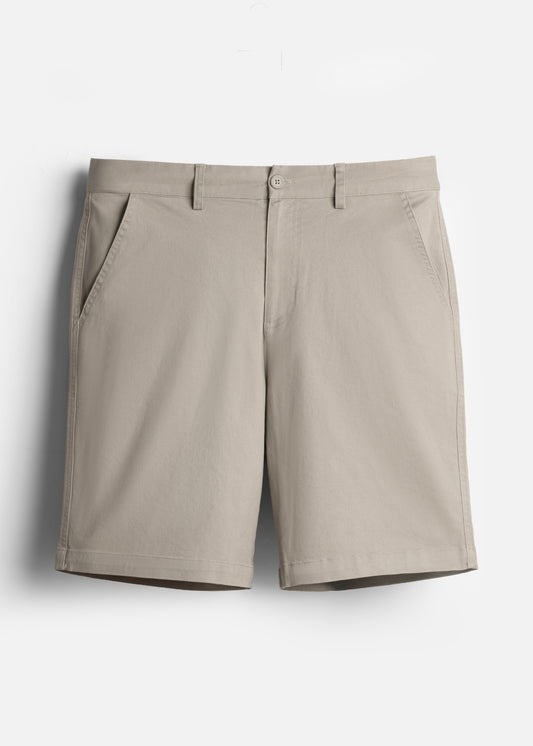 Quần Short Kaki Bền Co Giãn The Weekend 030 Nâu Nhạt