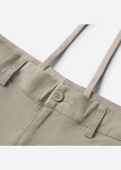 Quần Short Kaki Bền Co Giãn The Weekend 030 Nâu Nhạt