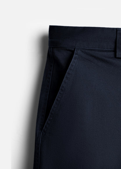 Quần Short Kaki Bền Co Giãn The Weekend 030 Xanh Dương Đậm