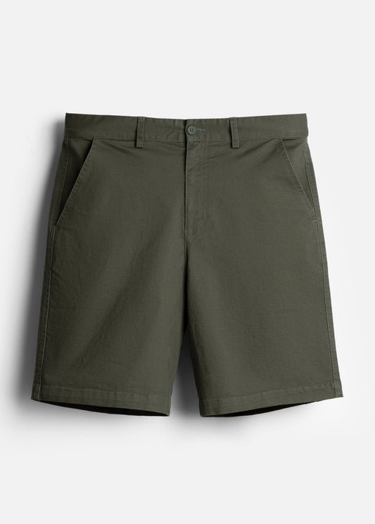 Quần Short Kaki Bền Co Giãn The Weekend 030 Xanh Lá Đậm