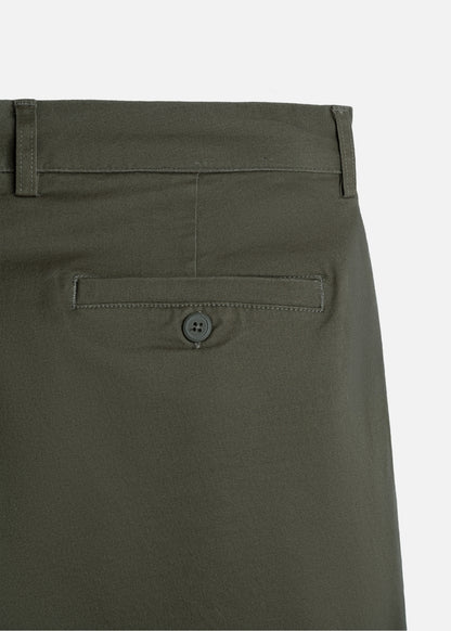 Quần Short Kaki Bền Co Giãn The Weekend 030 Xanh Lá Đậm