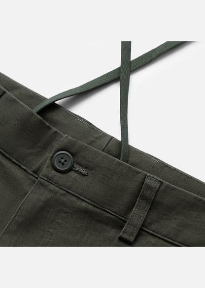 Quần Short Kaki Bền Co Giãn The Weekend 030 Xanh Lá Đậm