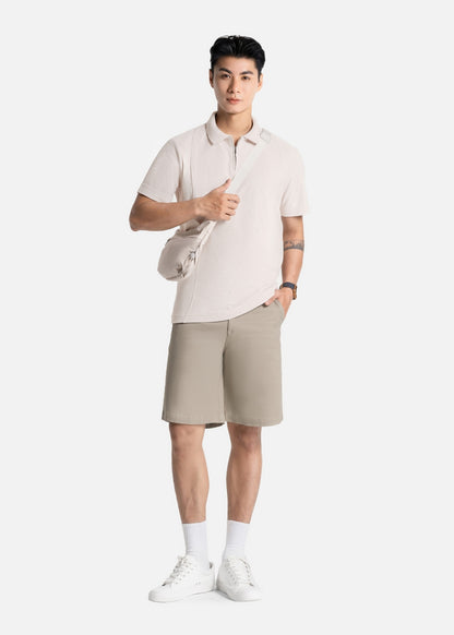 Áo Thun Polo Mesh Jacquard Thoáng Khí The Weekend 032 Be