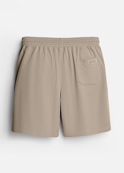Quần Short Thun Waffle Thoáng Khí The Weekend 040 Nâu