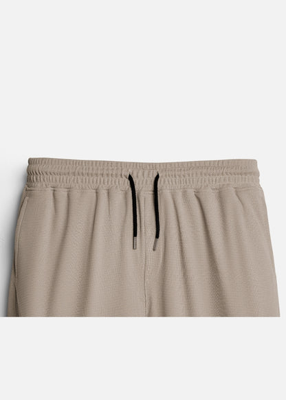 Quần Short Thun Waffle Thoáng Khí The Weekend 040 Nâu