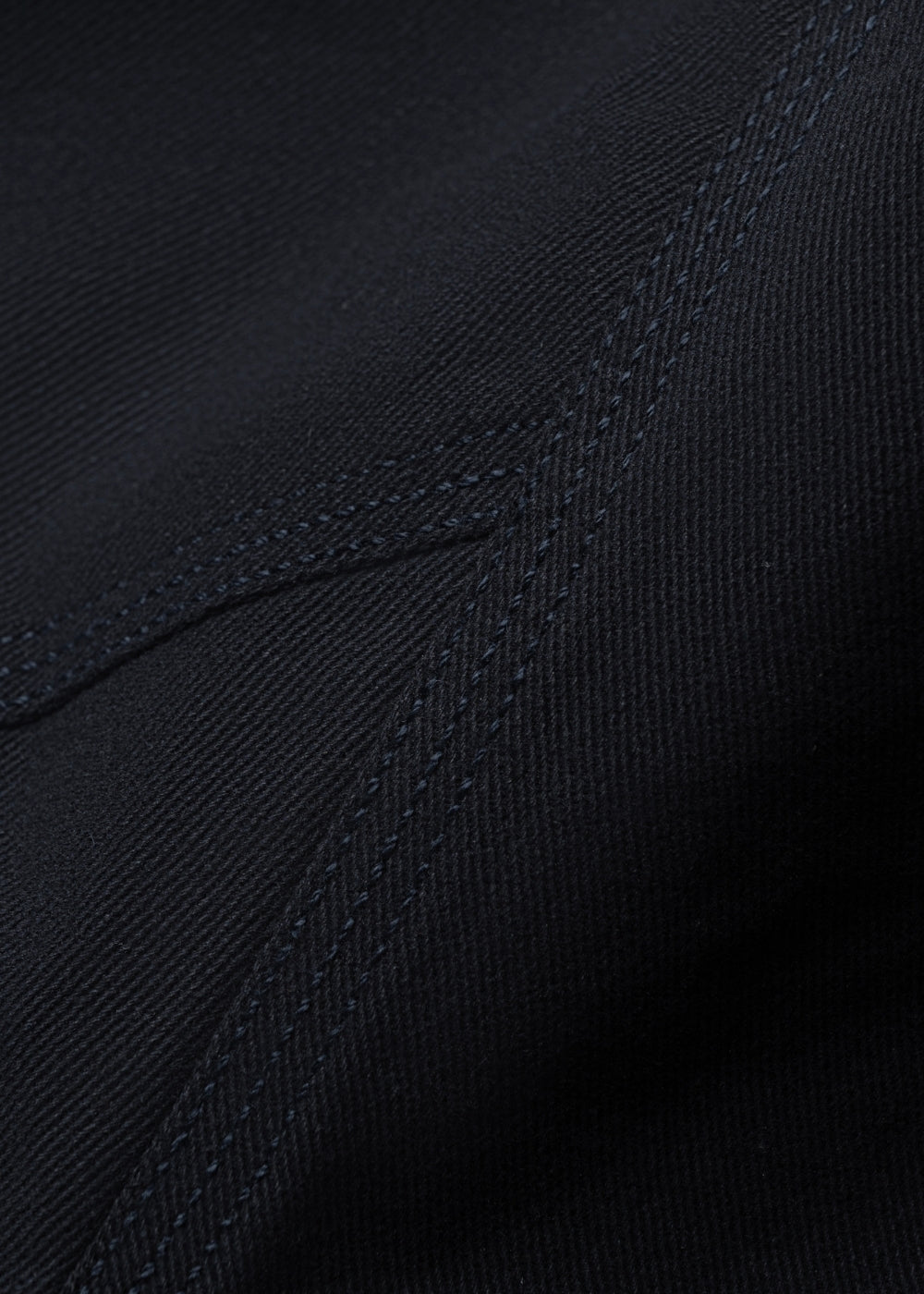 Áo Khoác Kaki Retro Bền Đứng Phom The Worker 001 Xanh Dương Đậm