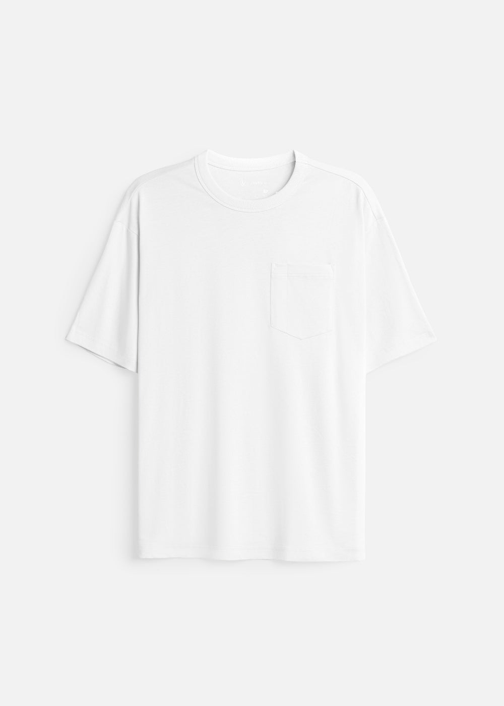 Áo Thun Tay Ngắn Cotton Wash Mềm Mại Kiểm Soát Mùi The Worker 003 Trắng