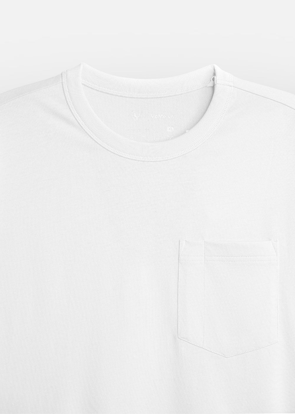 Áo Thun Tay Ngắn Cotton Wash Mềm Mại Kiểm Soát Mùi The Worker 003 Trắng