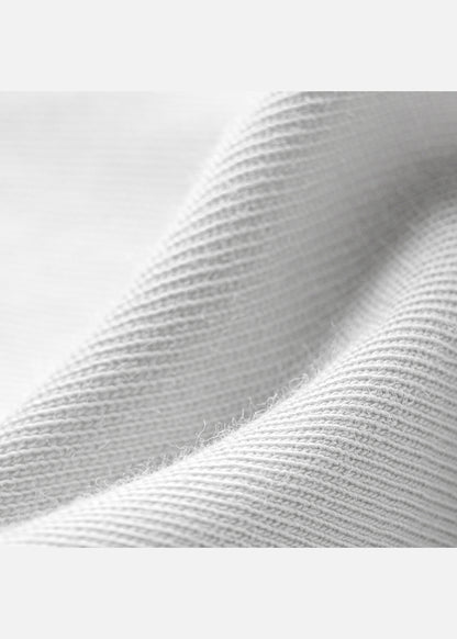 Áo Thun Tay Ngắn Cotton Wash Mềm Mại Kiểm Soát Mùi The Worker 003 Trắng