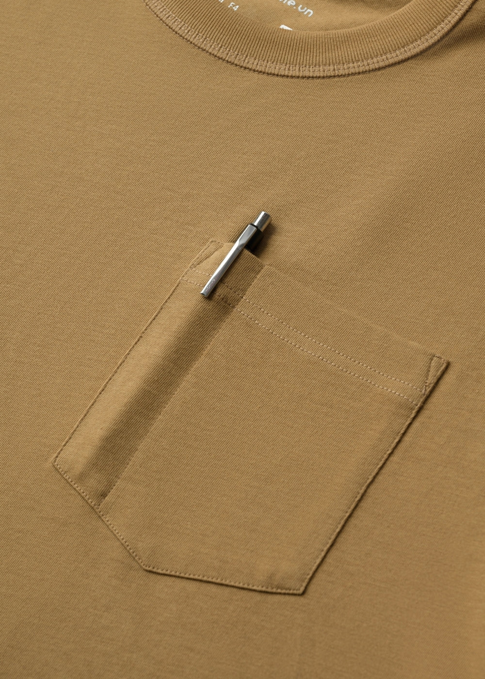 Áo Thun Tay Ngắn Cotton Wash Mềm Mại Kiểm Soát Mùi The Worker 003 Vàng