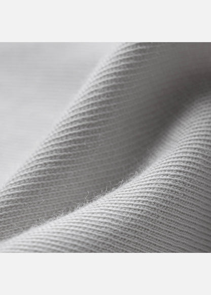 Áo Thun Tay Ngắn Cotton Wash Mềm Mại Kiểm Soát Mùi The Worker 003 Xám Nhạt