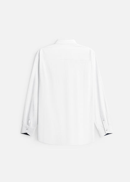 Áo Sơ Mi Tay Dài Nhanh Khô The Worker 004 Trắng