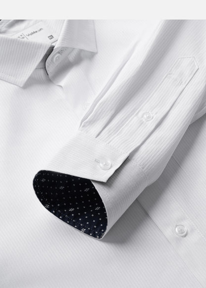 Áo Sơ Mi Tay Dài Nhanh Khô The Worker 004 Trắng