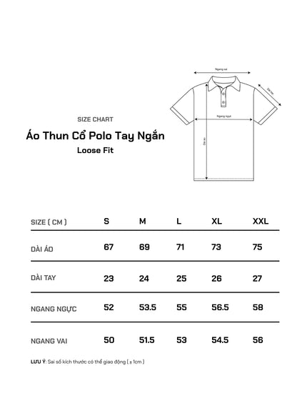 Áo Polo Tay Ngắn Mềm Mại Điều Hòa Nhiệt The Worker 005 Xanh Dương Đậm