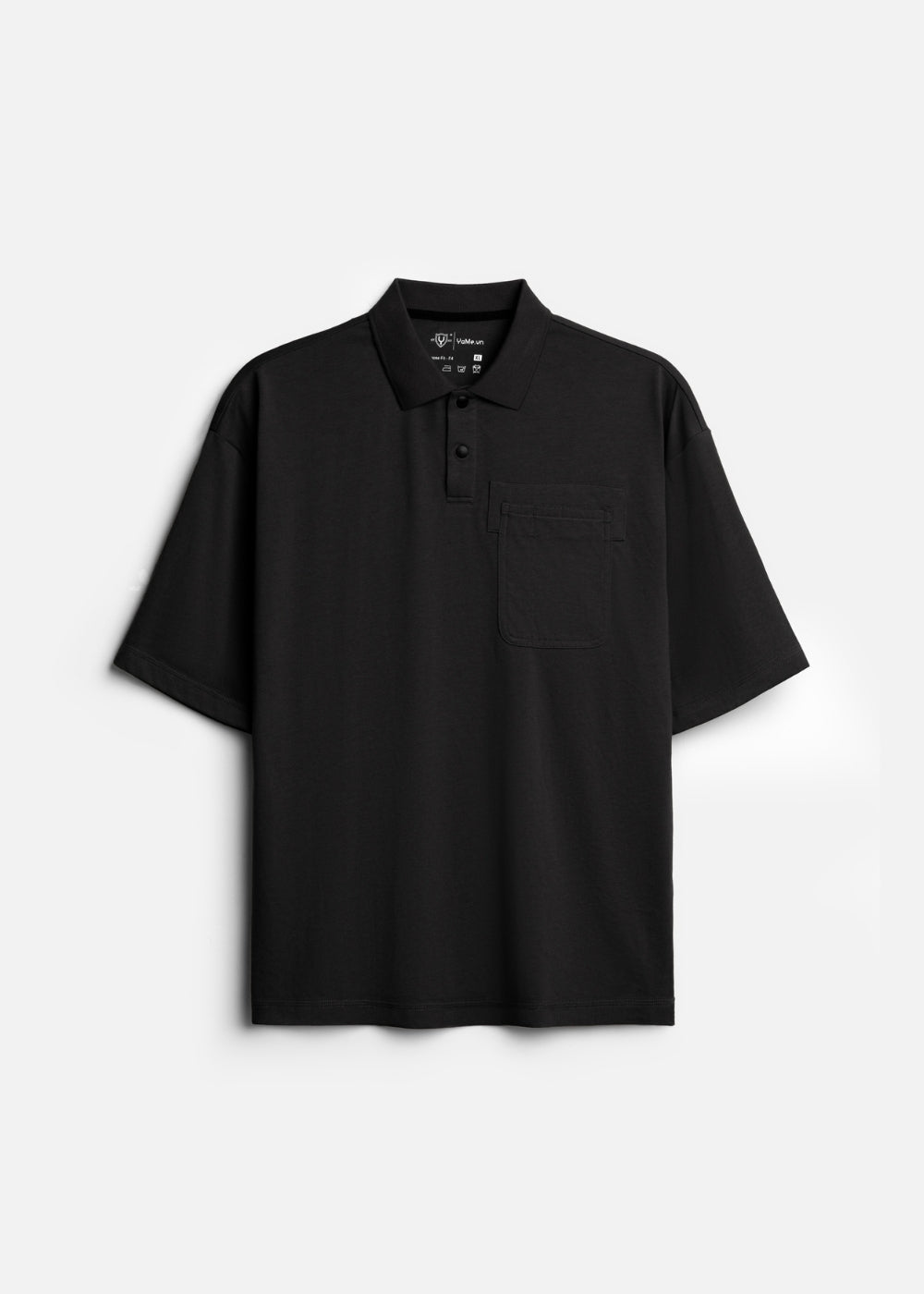 Áo Polo Tay Ngắn Mềm Mại Điều Hòa Nhiệt The Worker 005 Đen