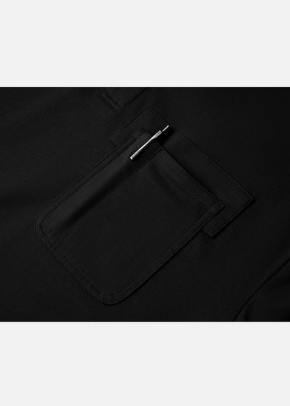 Áo Polo Tay Ngắn Mềm Mại Điều Hòa Nhiệt The Worker 005 Đen