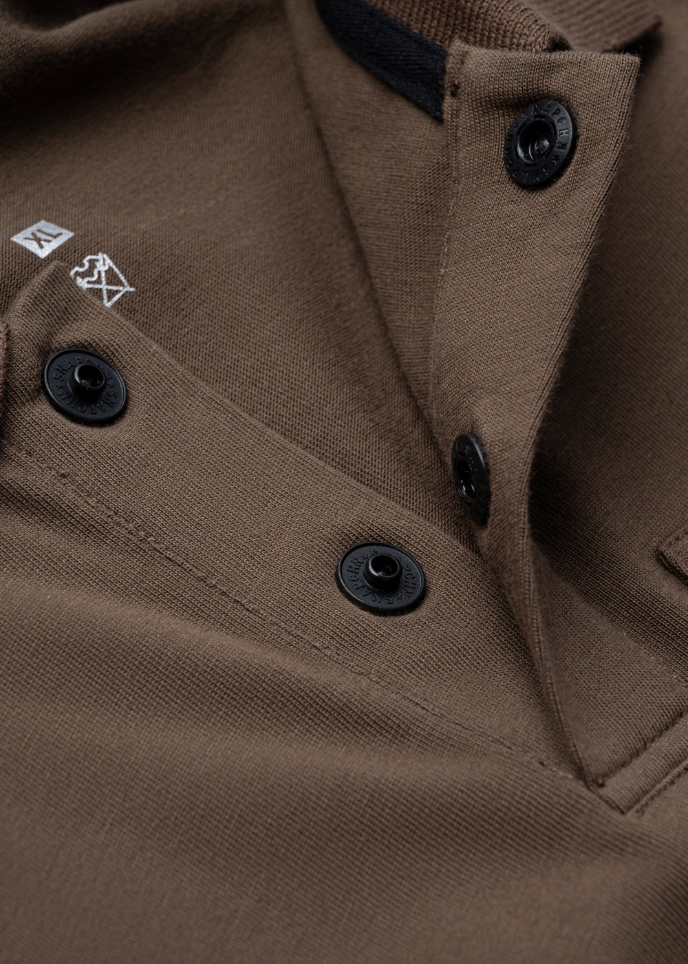 Áo Polo Tay Ngắn Mềm Mại Điều Hòa Nhiệt The Worker 005 Nâu