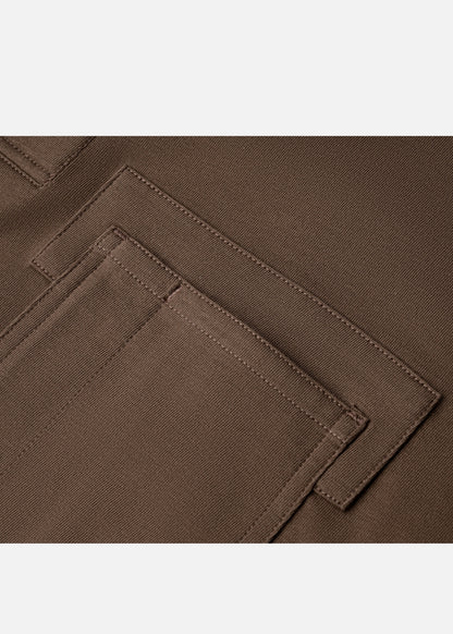 Áo Polo Tay Ngắn Mềm Mại Điều Hòa Nhiệt The Worker 005 Nâu