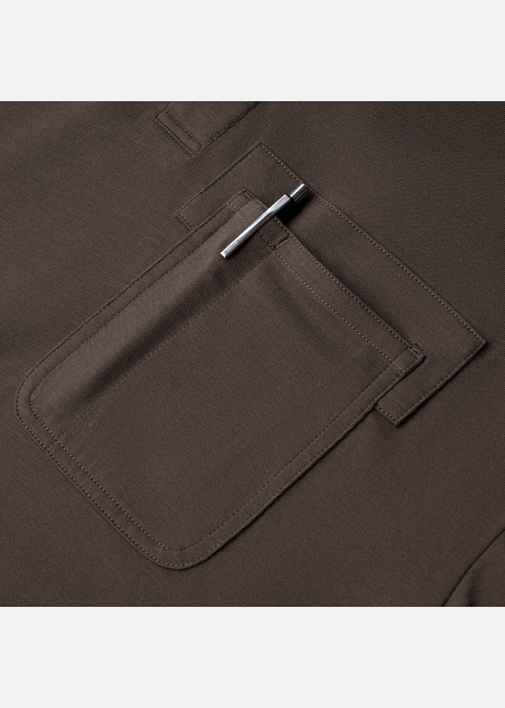 Áo Polo Tay Ngắn Mềm Mại Điều Hòa Nhiệt The Worker 005 Nâu Đậm