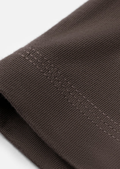 Áo Polo Tay Ngắn Mềm Mại Điều Hòa Nhiệt The Worker 005 Nâu Đậm