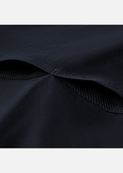 Áo Sơ Mi Tay Ngắn Smart Trượt Nước Thoát Khí The Worker 007 Xanh Dương Đậm