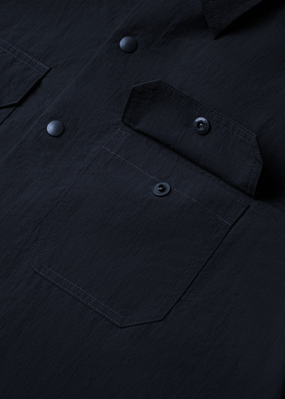 Áo Sơ Mi Tay Ngắn Smart Trượt Nước Thoát Khí The Worker 007 Xanh Dương Đậm