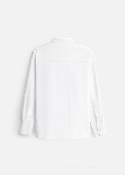 Áo Sơ Mi Tay Dài AirDry™ Siêu Nhẹ Nhanh Khô The Worker 008 Trắng