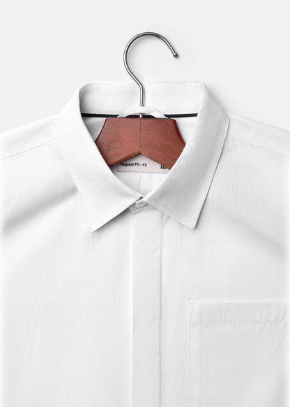 Áo Sơ Mi Tay Dài AirDry™ Siêu Nhẹ Nhanh Khô The Worker 008 Trắng