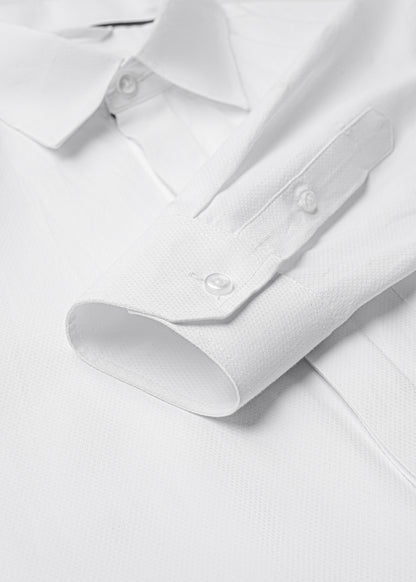 Áo Sơ Mi Tay Dài AirDry™ Siêu Nhẹ Nhanh Khô The Worker 008 Trắng