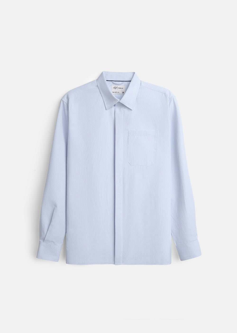 Áo Sơ Mi Tay Dài AirDry™ Siêu Nhẹ Nhanh Khô The Worker 008 Xanh Dương Nhạt