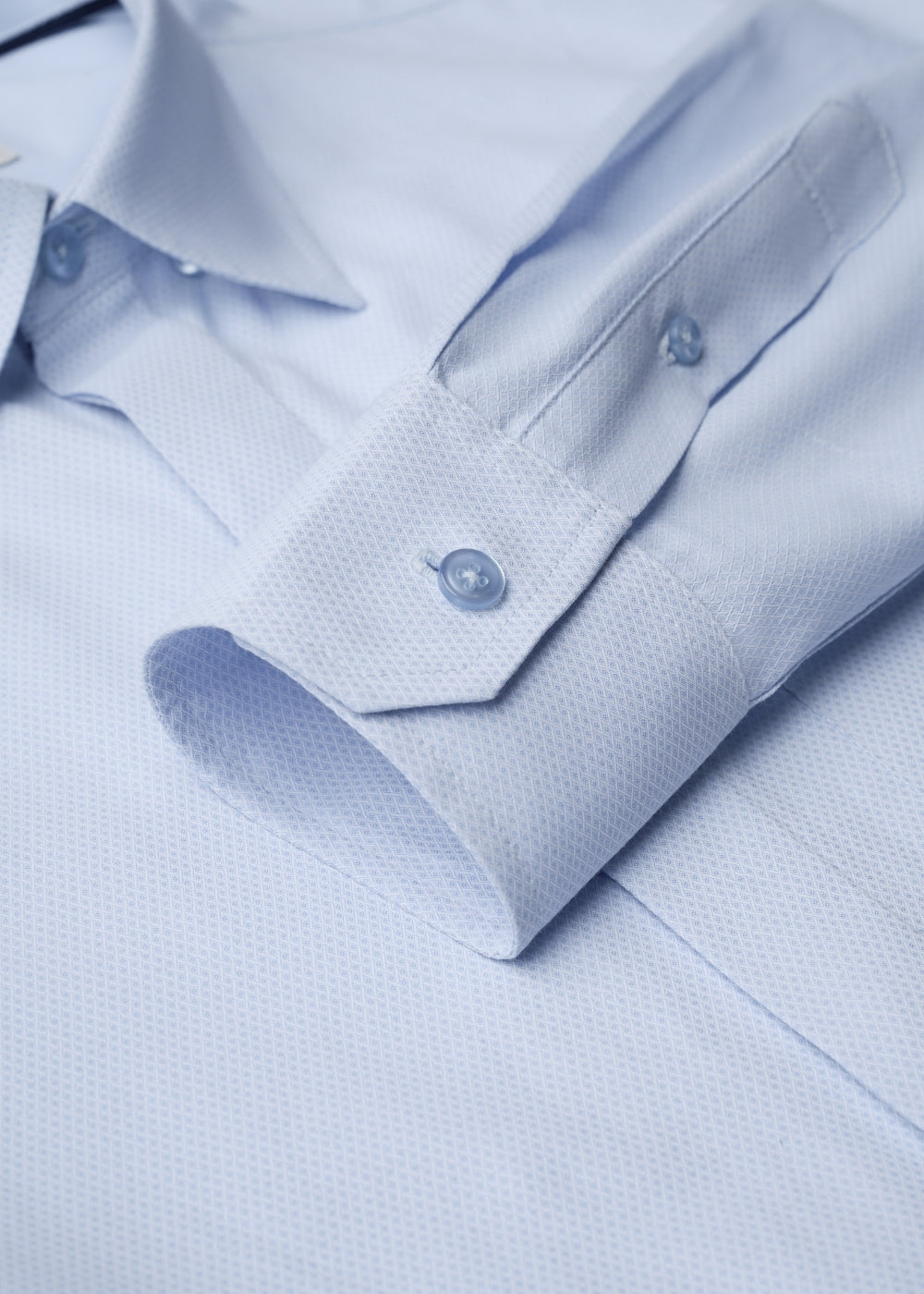 Áo Sơ Mi Tay Dài AirDry™ Siêu Nhẹ Nhanh Khô The Worker 008 Xanh Dương Nhạt