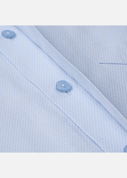 Áo Sơ Mi Tay Dài AirDry™ Siêu Nhẹ Nhanh Khô The Worker 008 Xanh Dương Nhạt