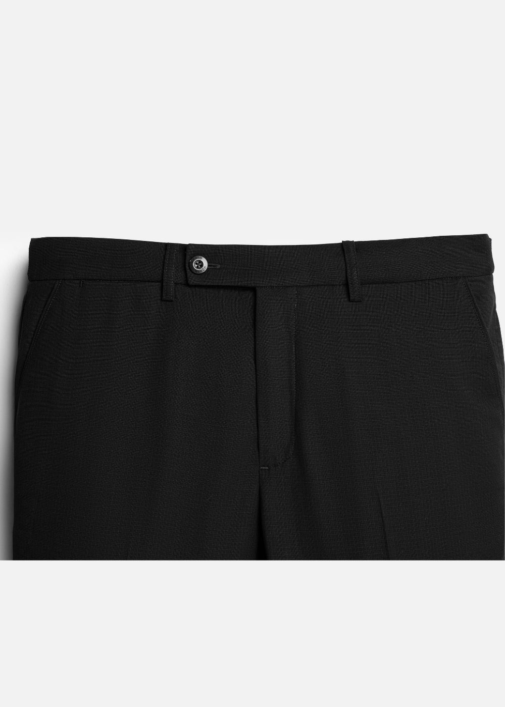 Quần Tây Smart Casual Mềm Ít Nhăn Lưng Tùy Chỉnh The CEO 017 Đen