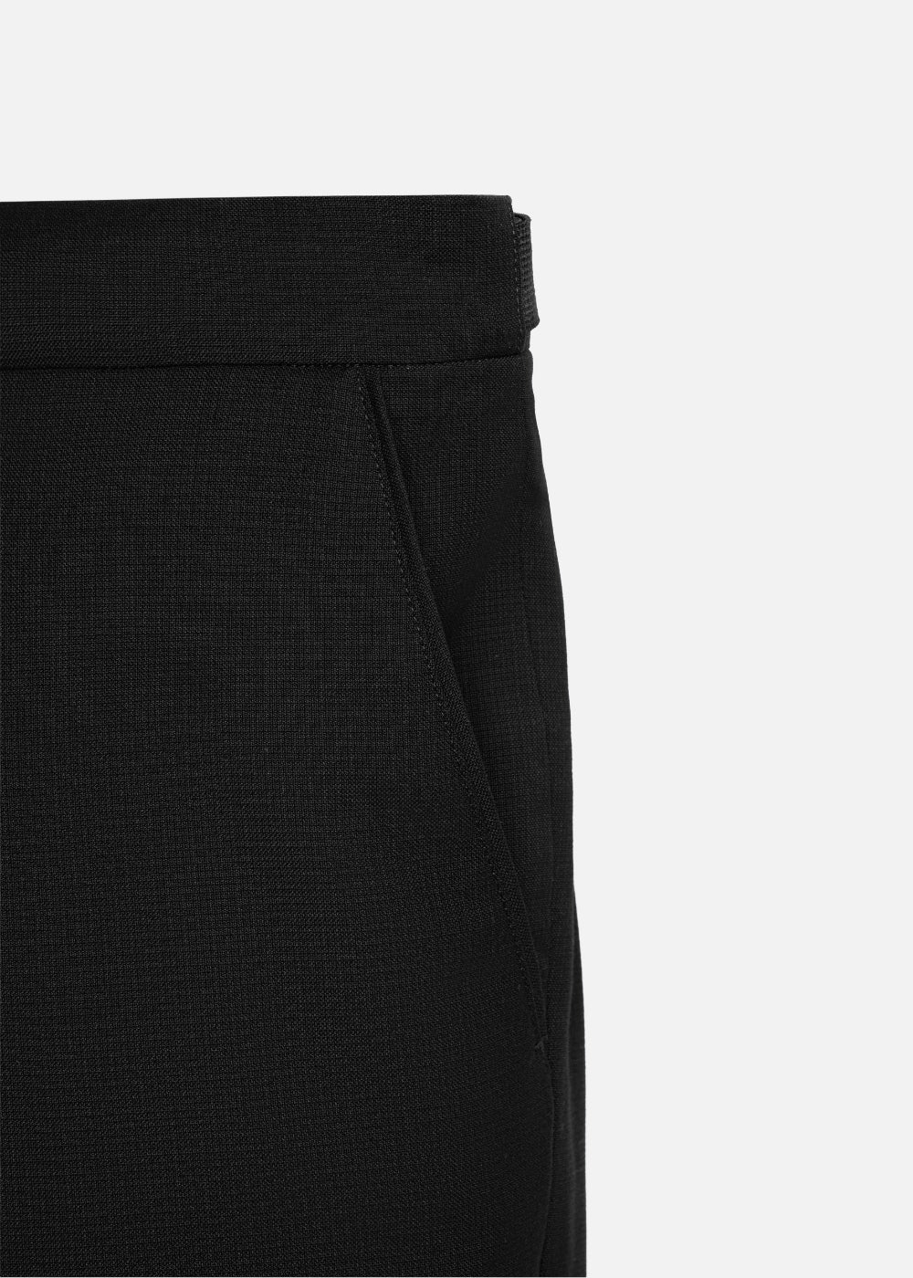 Quần Tây Smart Casual Mềm Ít Nhăn Lưng Tùy Chỉnh The CEO 017 Đen