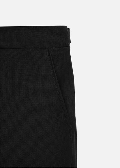 Quần Tây Smart Casual Mềm Ít Nhăn Lưng Tùy Chỉnh The CEO 017 Đen