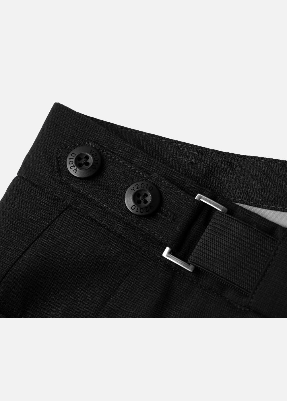 Quần Tây Smart Casual Mềm Ít Nhăn Lưng Tùy Chỉnh The CEO 017 Đen