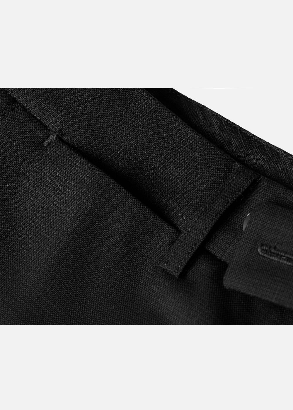 Quần Tây Smart Casual Mềm Ít Nhăn Lưng Tùy Chỉnh The CEO 017 Đen