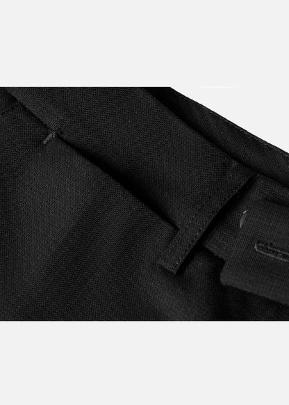 Quần Tây Smart Casual Mềm Ít Nhăn Lưng Tùy Chỉnh The CEO 017 Đen