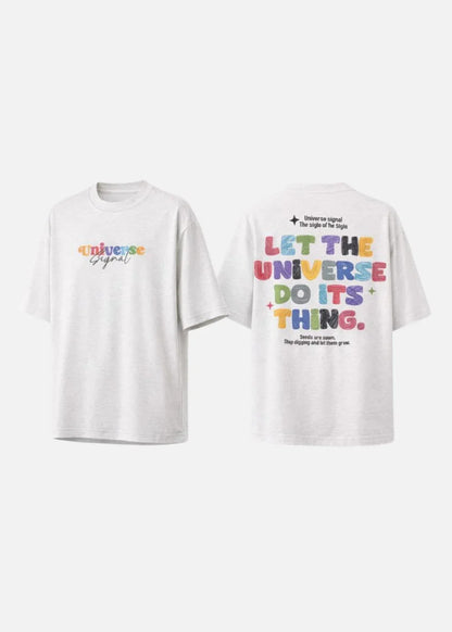 Áo Thun FlexFit™In Puff 3D Nổi "Universe" The No Style 210 Xám Nhạt