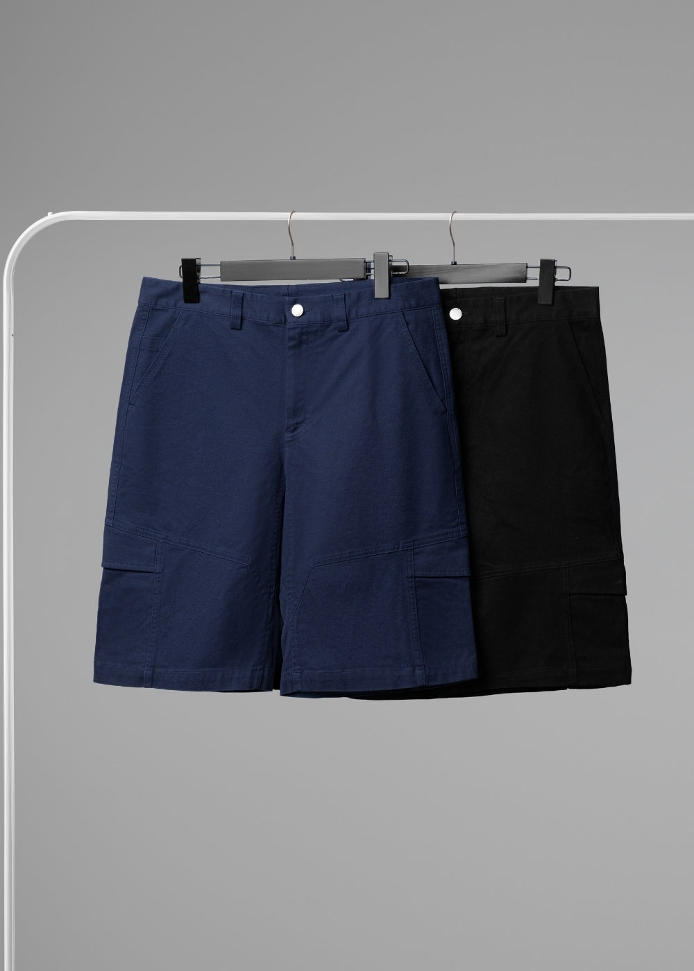 Quần Short Cargo Kaki Co Giãn The No Style 229 Xanh Dương Đậm