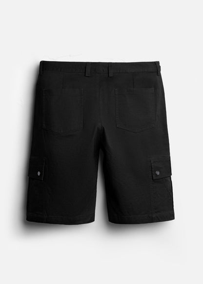 Quần Short Cargo Kaki Co Giãn The No Style 229 Đen