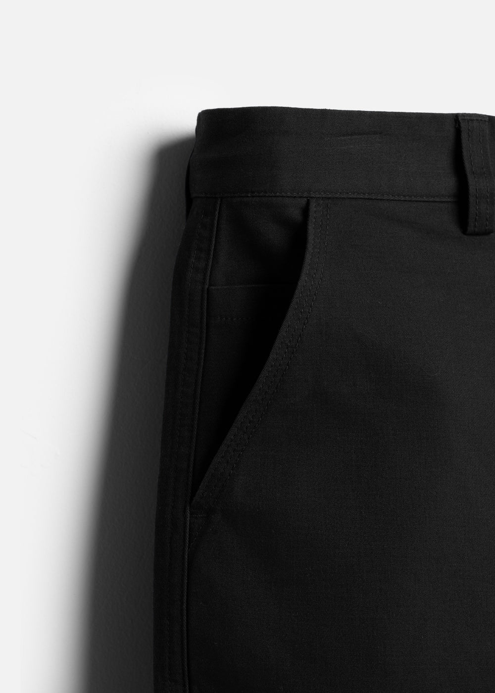 Quần Short Cargo Kaki Co Giãn The No Style 229 Đen