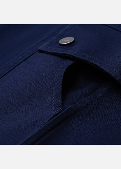 Quần Short Cargo Kaki Co Giãn The No Style 229 Xanh Dương Đậm