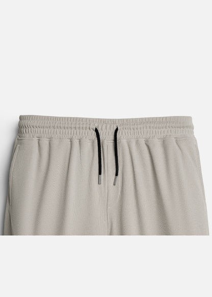 Quần Short Thun Waffle Thoáng Khí The Weekend 040 Be