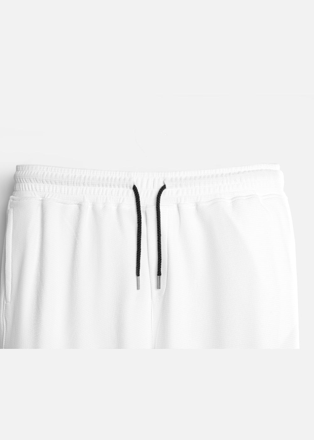 Quần Short Thun Waffle Thoáng Khí The Weekend 040 Trắng