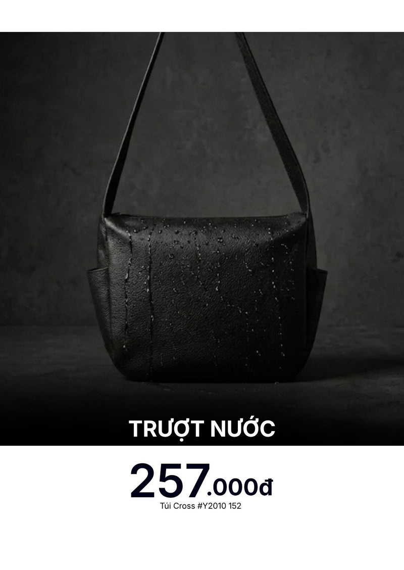 Túi Đeo Chéo Cross Bag Trượt Nước #Y2010 152 Màu Đen