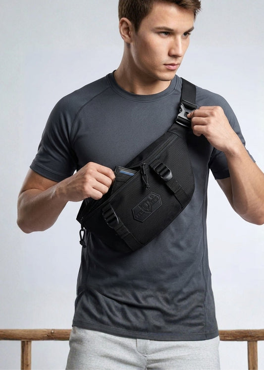 Túi Bao Tử Hip Sack Nhẹ Siêu Bền #Y2010 087 Đen