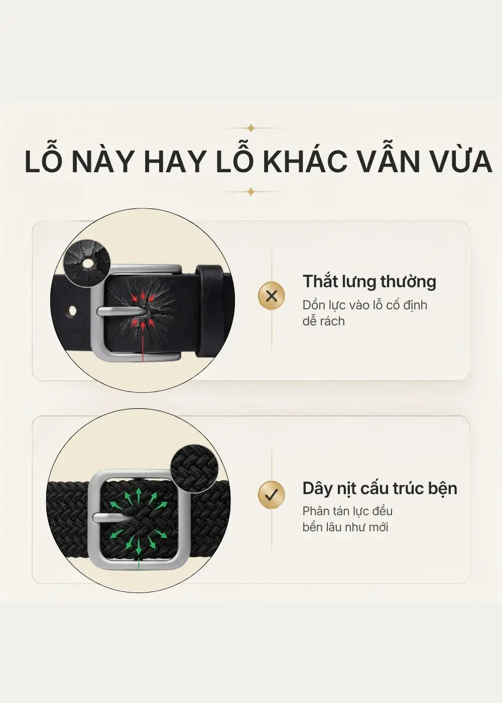 Dây Nịt Đan Co Giãn Khóa Đa Điểm #Y2010 174 Màu Xám