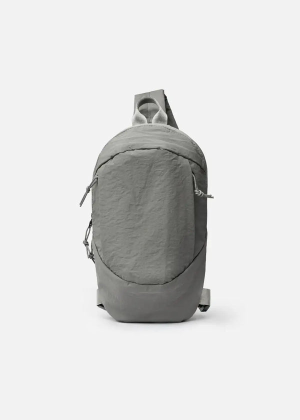 Túi Đeo Sling Bag Kiểu Kén Tránh Mỏi Vải Siêu Bền Trượt Nước #Y2010 185 Màu Xám Nhạt